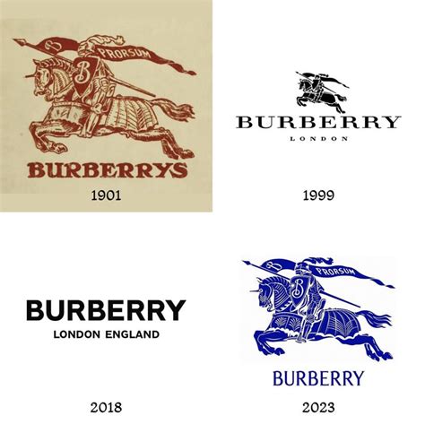 Burberry old vs new logo